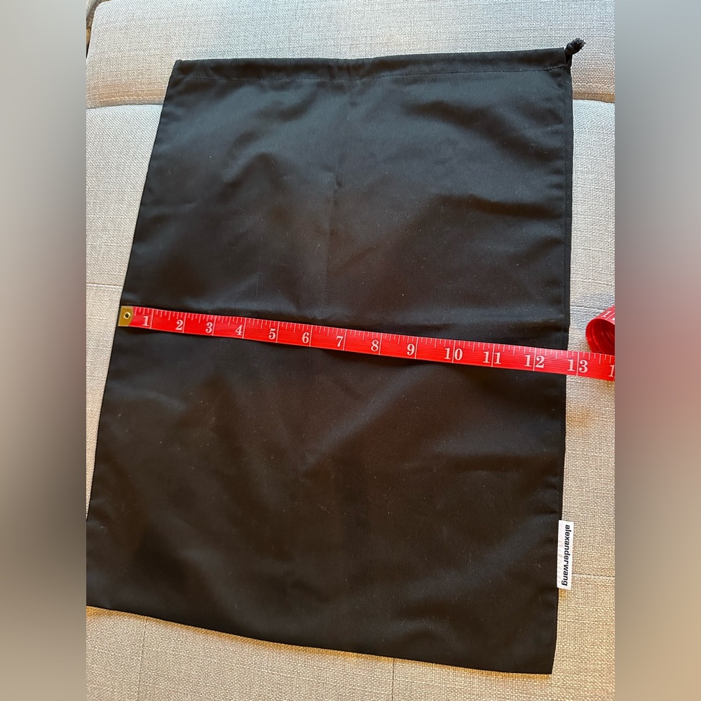 New Alexander Wang drawstring dustbag